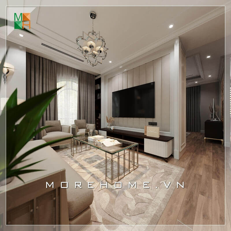 Chiêm ngưỡng mẫu phòng khách chung cư, nhà phố đẹp, tân cổ điển hiện đại đang là xu thế lựa chọn của nhiều gia đình. thiết kế biệt thự