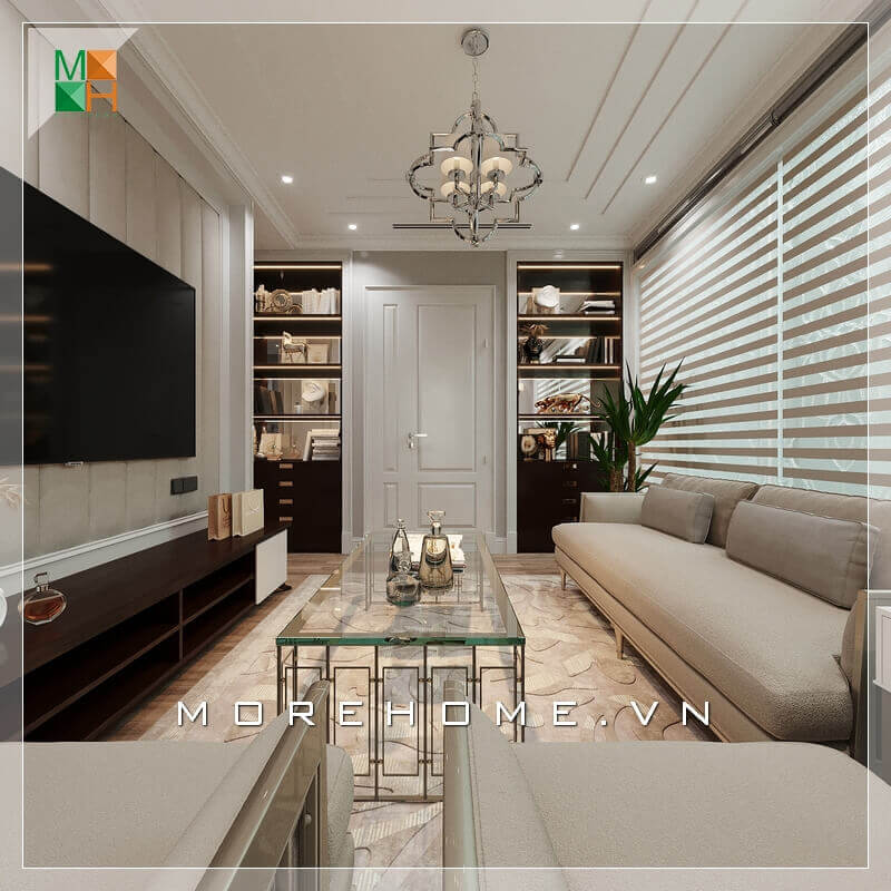 Morehome gợi ý cho bạn mẫu phòng khách mang âm hưởng độc đáo tạo nên một phong cách mới cho chung cư, nhà phố. thiết kế biệt thự